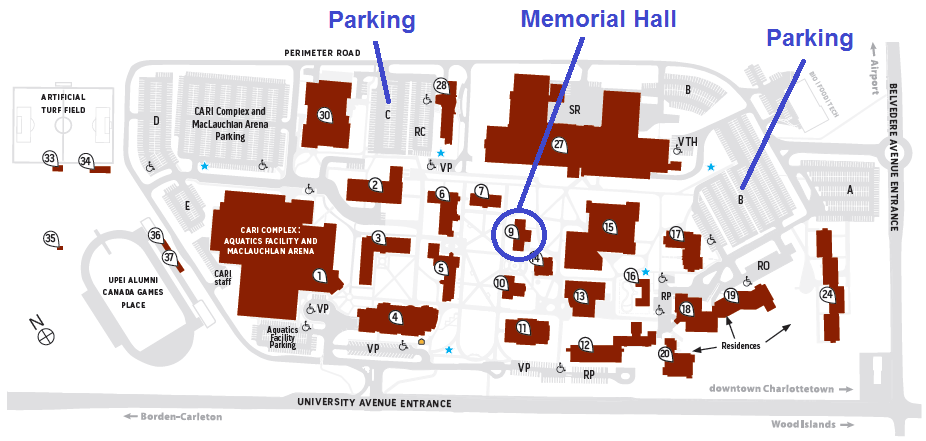 Observatory Location & Parking