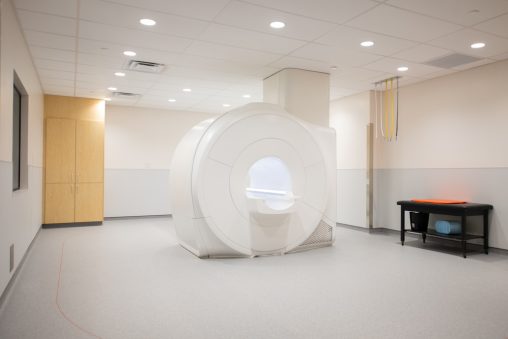a large MRI machine