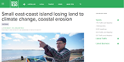 2016 05 17t Small east-coast island losing land to climate change coastal erosion