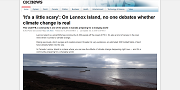 2016 12 10t Its a little scary On Lennox Island no one debates whether climate change is real