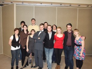 The cast of The Taming of the Shrew in Montague. (2012)