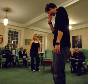 Rehearsal for The Misanthrope. (2009)