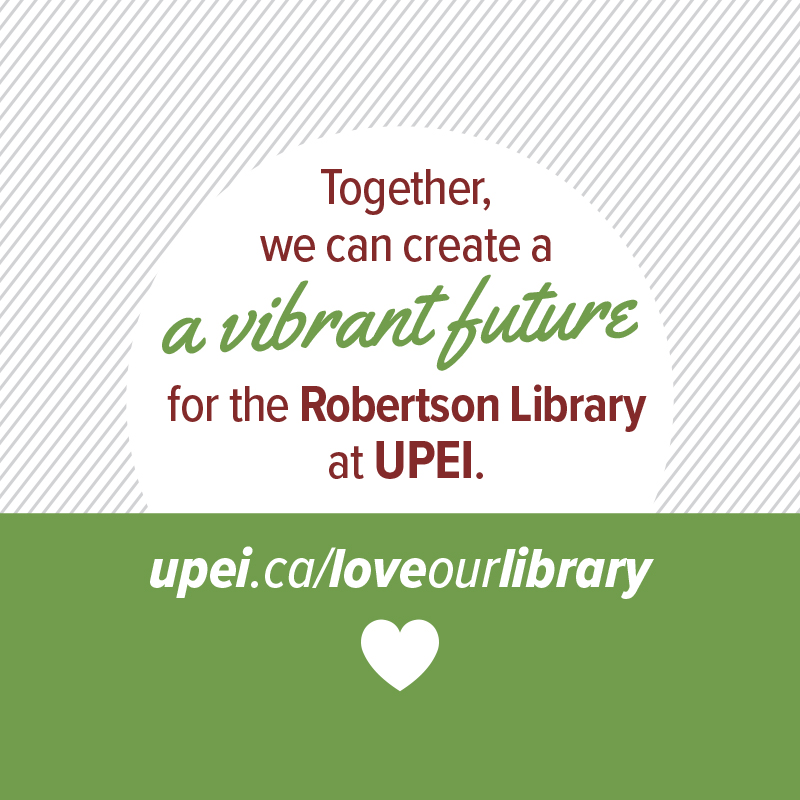 "I love Robertson Library" social media profile image 